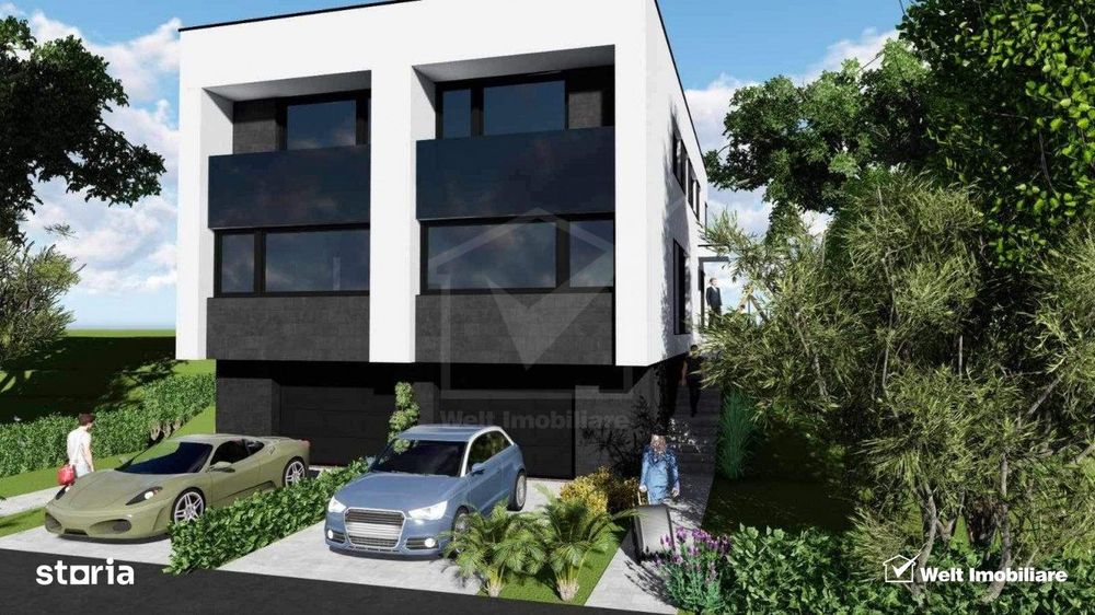 Casa duplex, o unitate locativa, 4 camere, 200 m.p., Dambu Rotund/Cale
