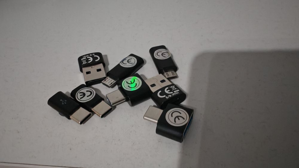Адаптеры, переходники  USB, Micro USB, Type - C.