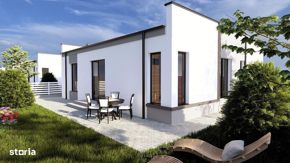 Casa individuala 4 camere, Balotesti zona centrala, teren 340 mp