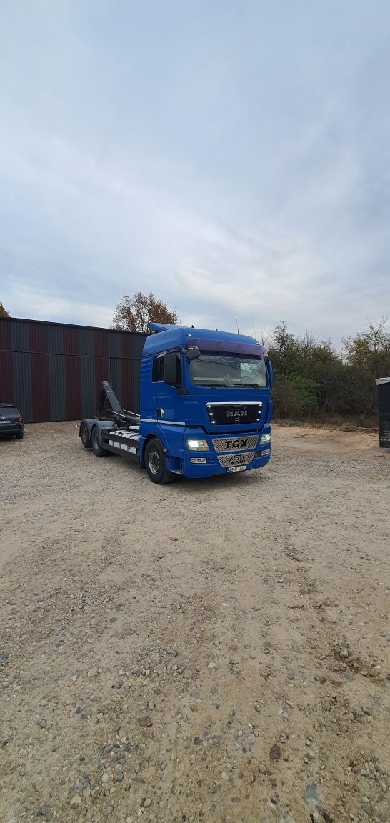 Vand Man TGX euro 5 Abrollkipper