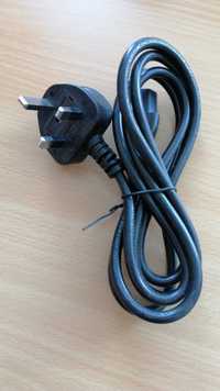 C13-UK plug power cable - компютърен кабел UK английски стандарт