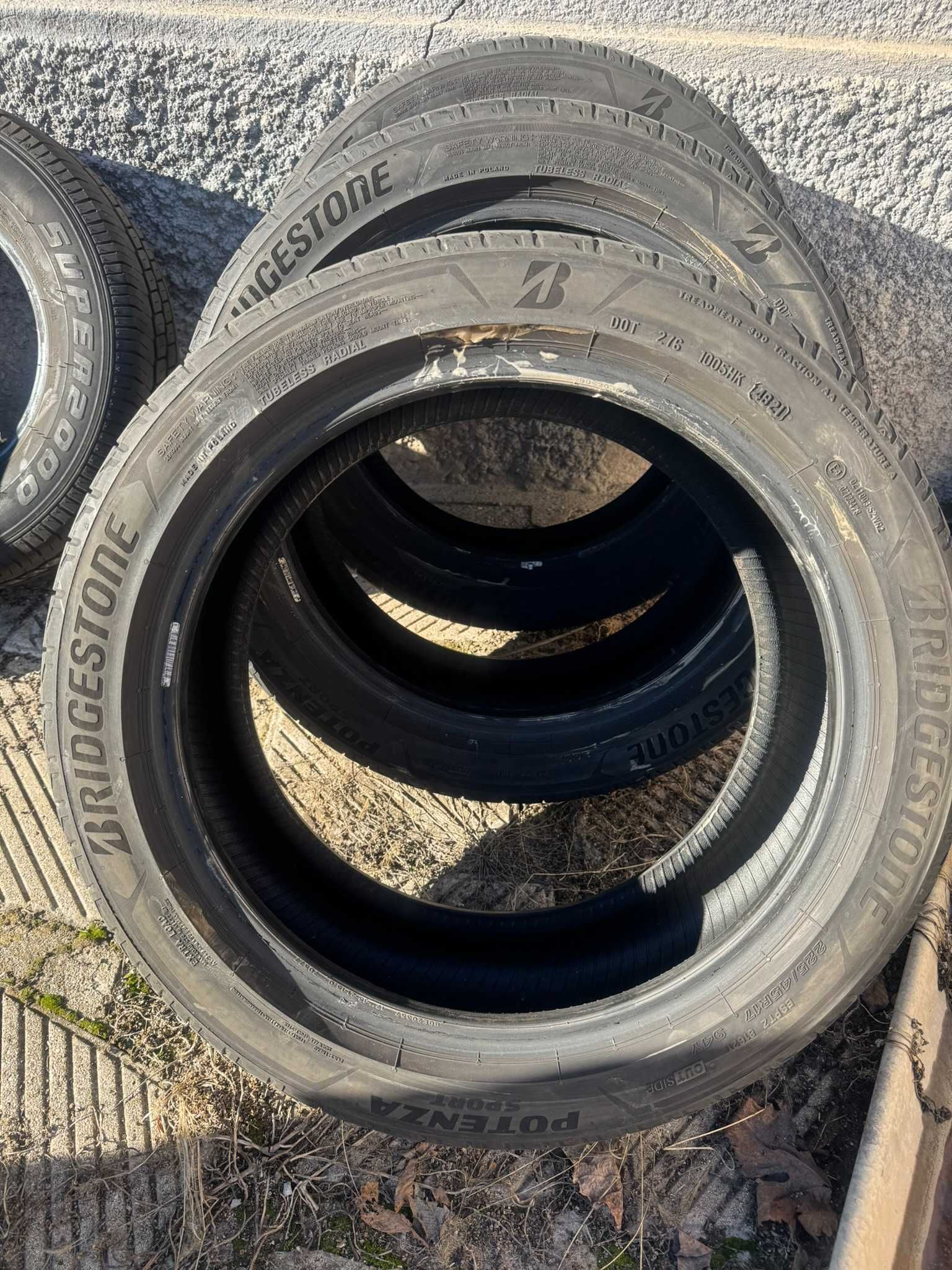 Лятни гуми 1бр BRIDGESTONE 225/45/17
