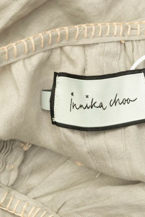 RRP €385 INNIKA CHOO ленена рокля с бродерии чисто нова с етикети