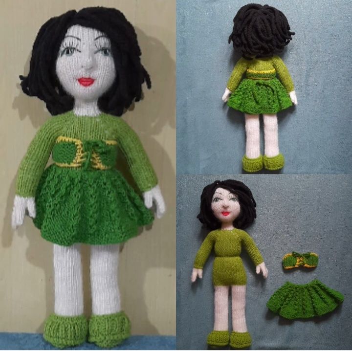 Вязаные куклы, 31 - 38 см, ручная работа