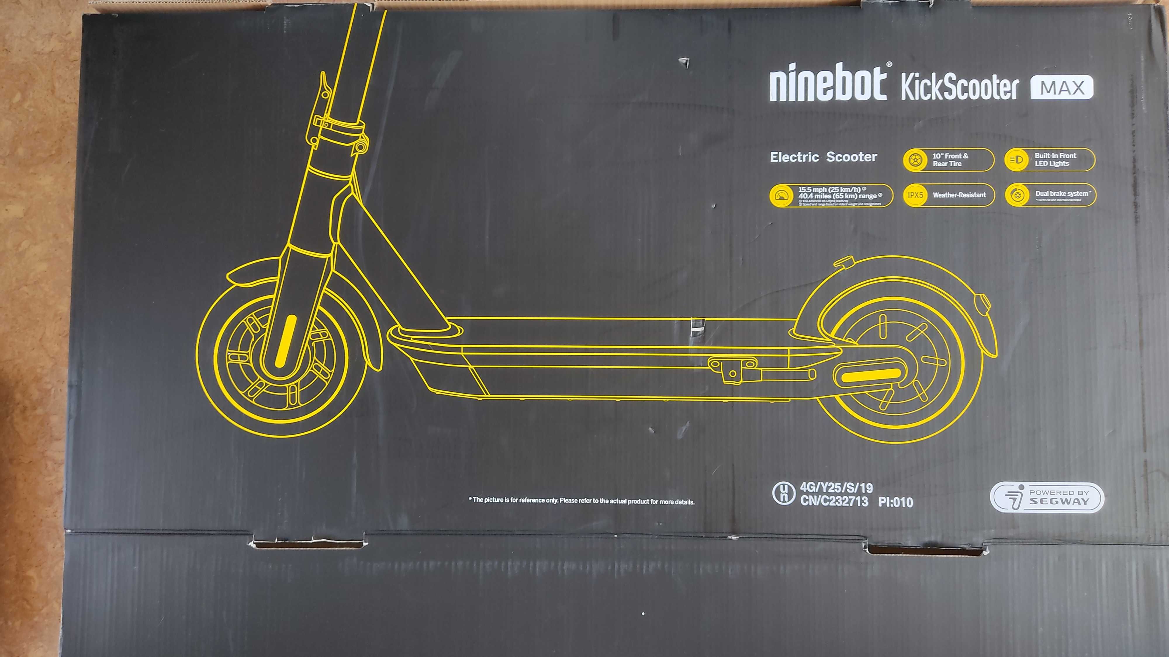 Ninebot Kickscooter MAX G30 ДО 31.05 СКИДКА 20000