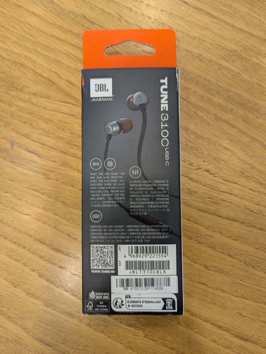 Căști JBL Tune 310C USB C