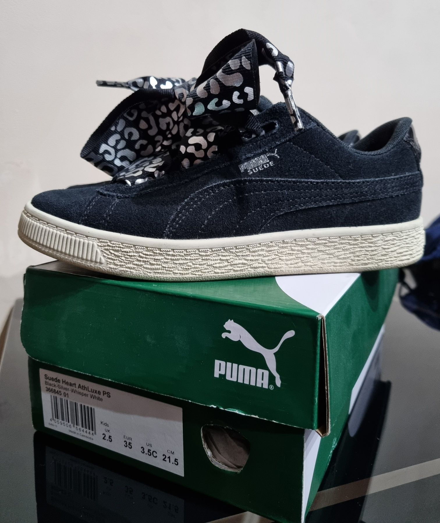 Кецове  puma suede велур 35 номер