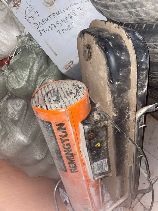 Тепловая пушка Remington используються в гаражах, складах, стройке