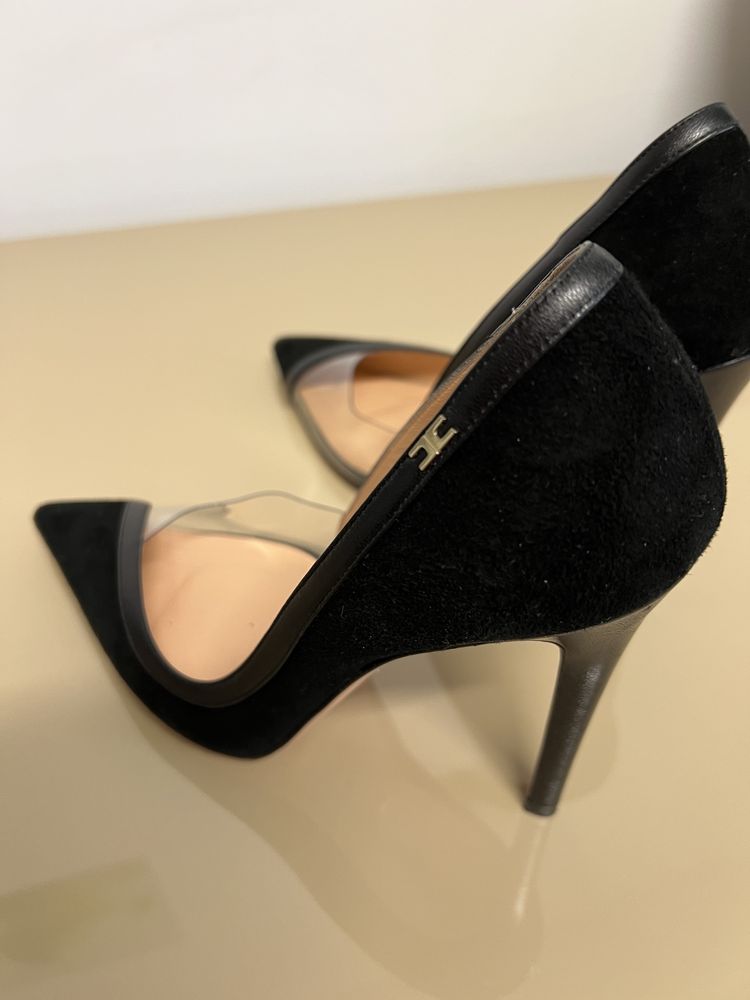 Vand pantofi negri, ELISABETTA FRANCHI , 36,5