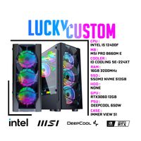 [12 Gen] MSI B760M Gaming i5 12400F DDR4 16Gb RTX3060 12Gb