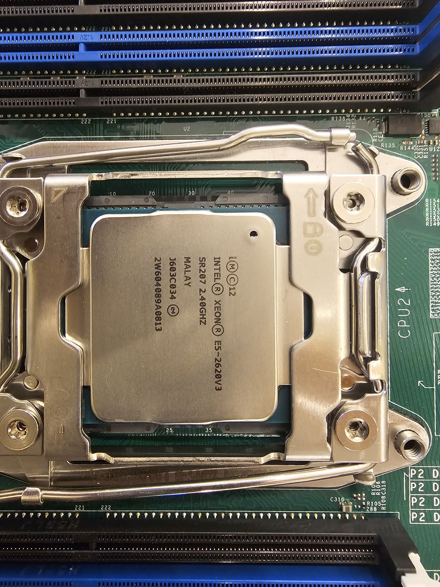 Supermicro X10DRi x2 xeon E5-2620v3 сървърно дъно
