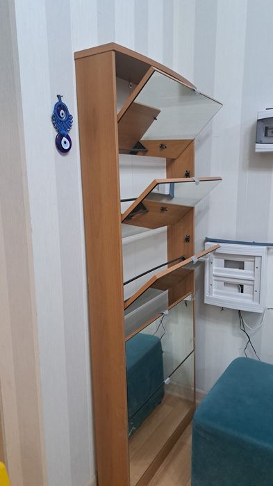 Обувница  зеркальное