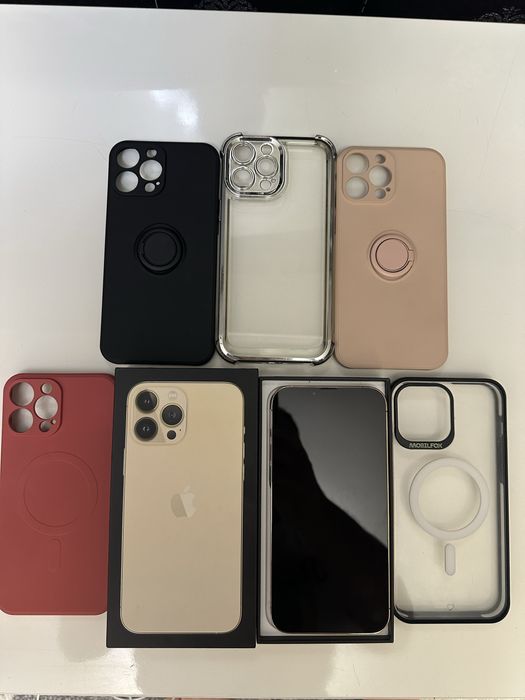 Iphone 13 Pro Max 512 Gold Impecabil 5 Huse