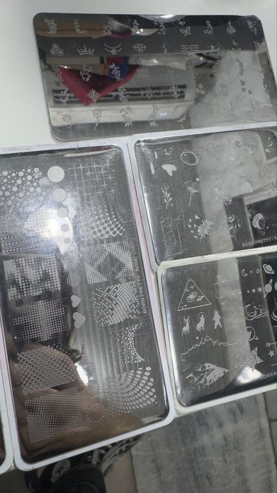 Стемпинг пластины для маникюра