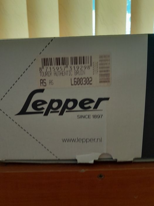 Sa bicicleta din piele naturala Lepper tourer