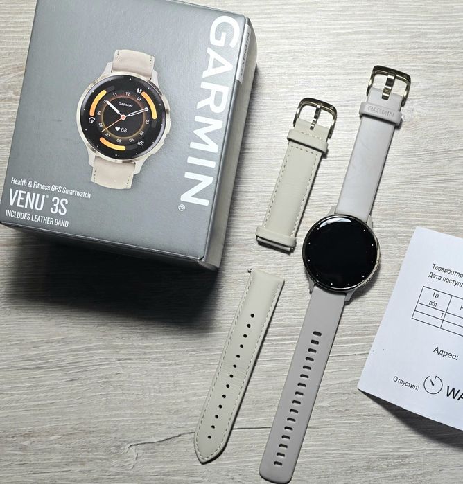 Смарт-часы Garmin VENU 3S бежевый