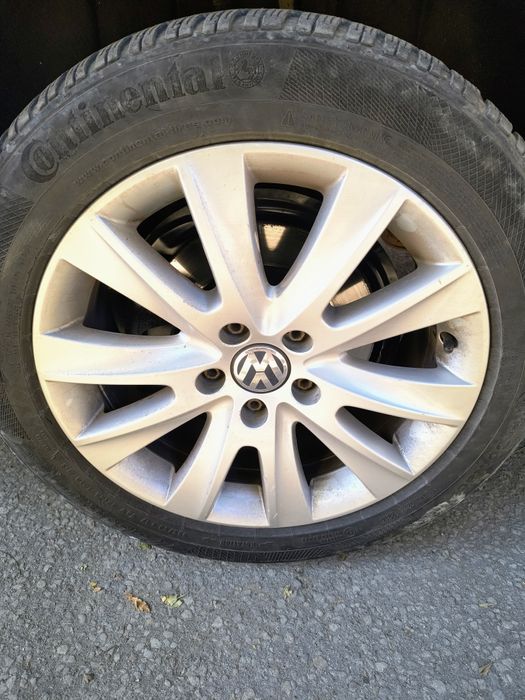 Оригинални алуминиеви джанти 17" Vw Tiguan 5N