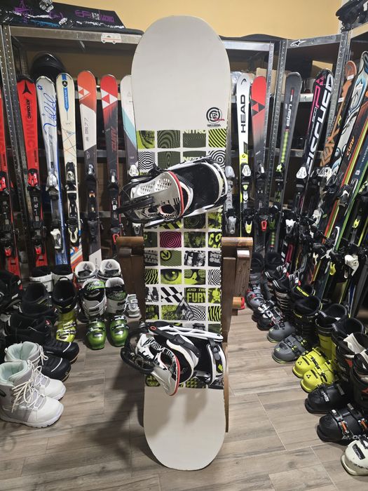 Placa snowboard Nitro, 152cm.