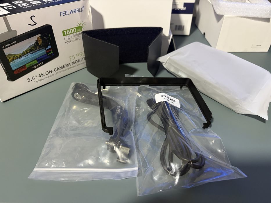 Monitor FeelWorld F5 ProX 4K Touchscreen LUT