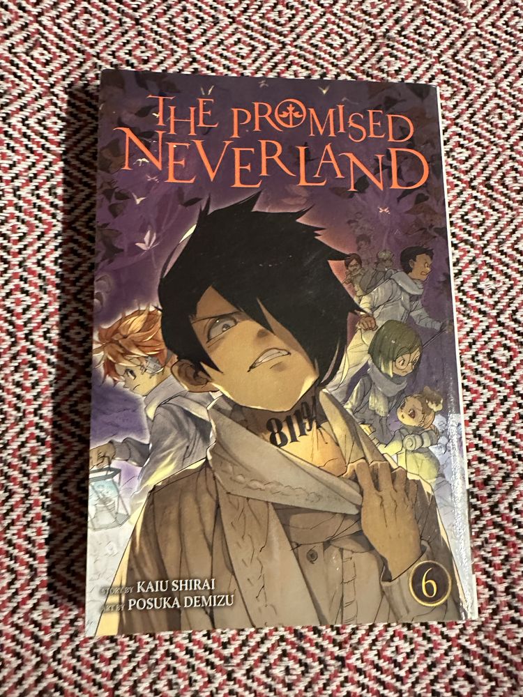 Volume 1, 2, 3, 4, 5, 6. The Promised Neverland Manga in Engleza