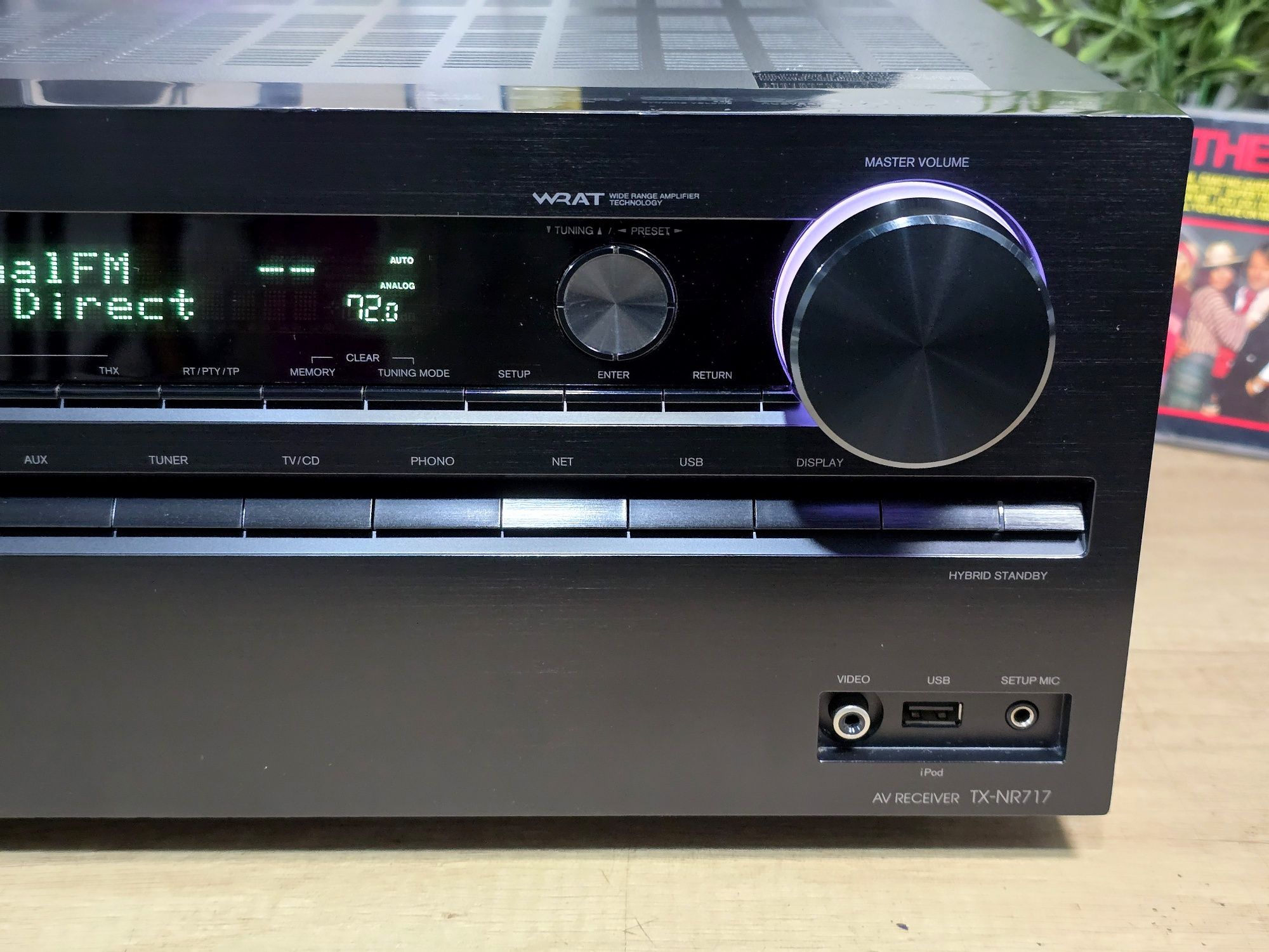 Receiver Onkyo TX-NR 717 AV, 7.2 hdmi, usb, streaming