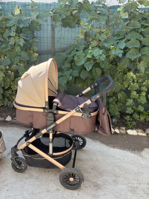 Carucior crem/maro
