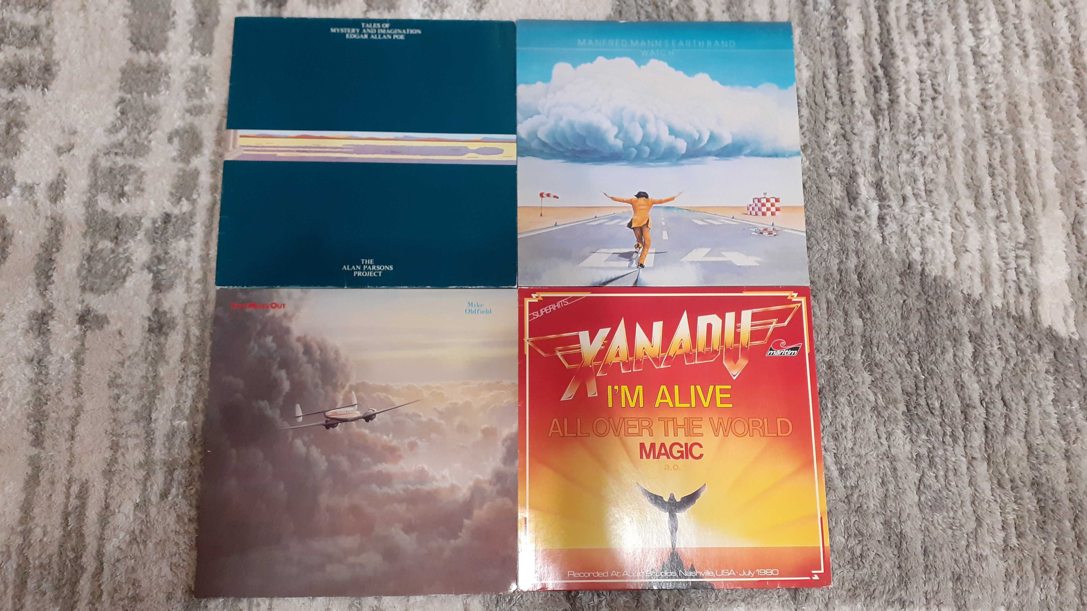 Discuri vinyl Alan Parsons Manfred Mann Mike Oldfield Xanadu