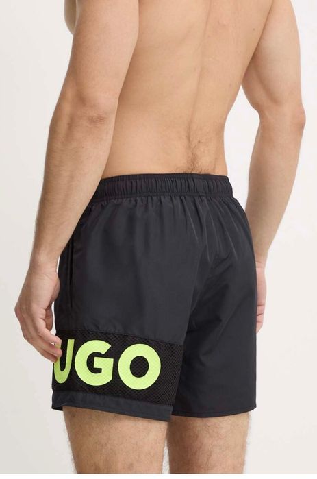 Комплект HUGO плувни шорти + кърпа мъжки + раница