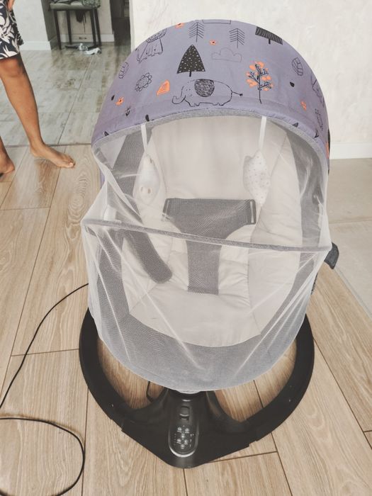 продам детский шезлонг качеля