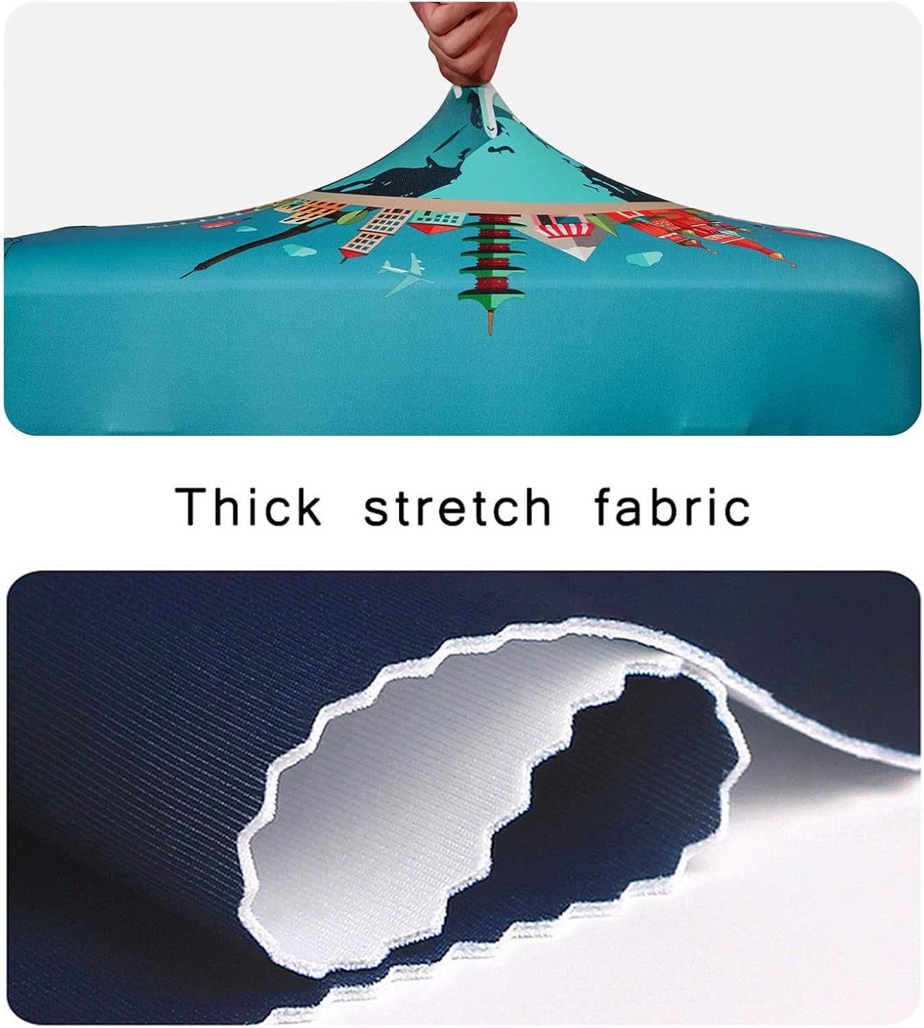 Чехол для чемодана Travel Luggage Cover на чемодан размера L (25-28)!