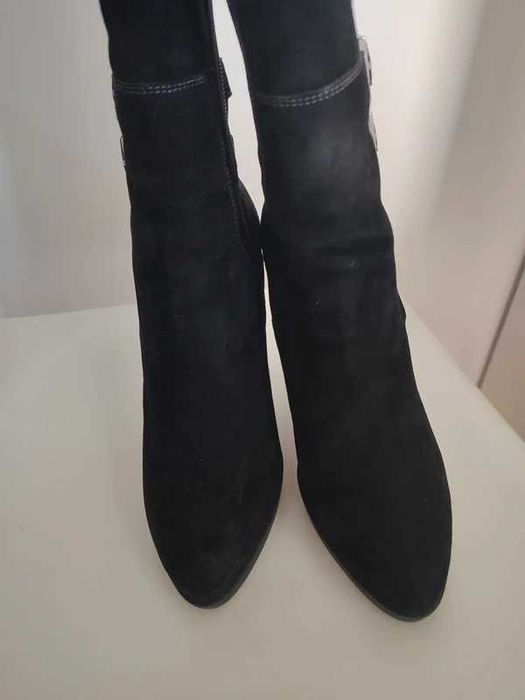 Cizme piele intoarsa Anna Cori