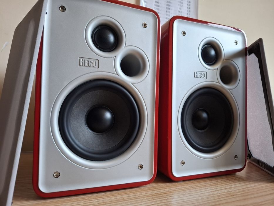 Heco music colors 100 ( boxe raft, bookshelf, sateliti ,hi-fi )