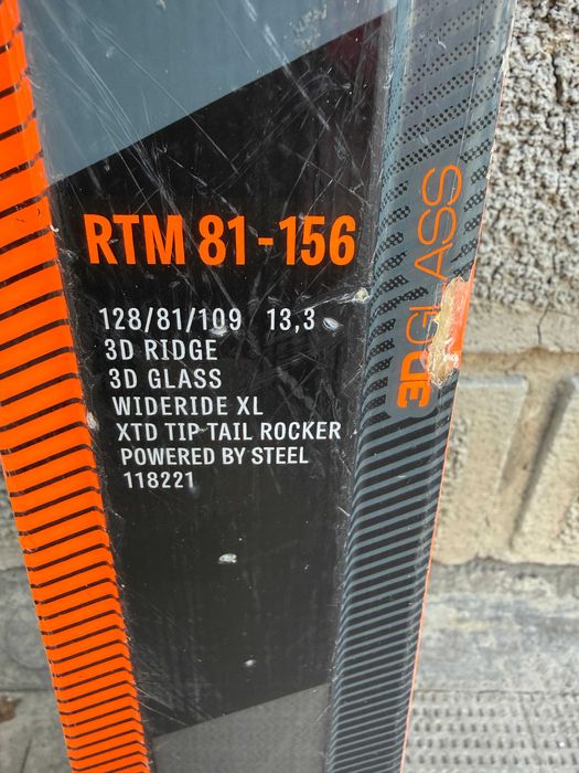 schi volkl rtm 81 L156cm