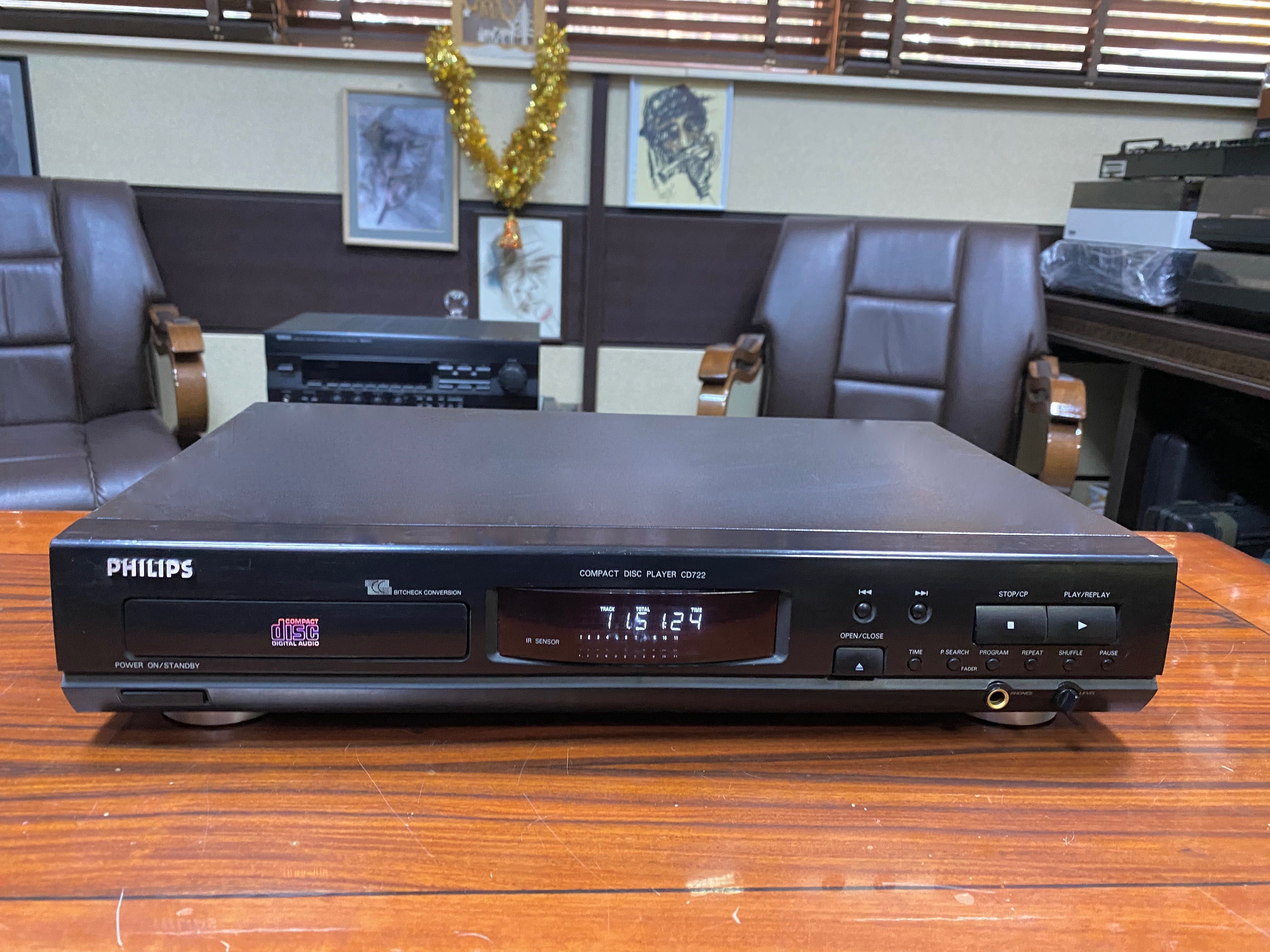 CD плеър Philips 722/Marantz 46