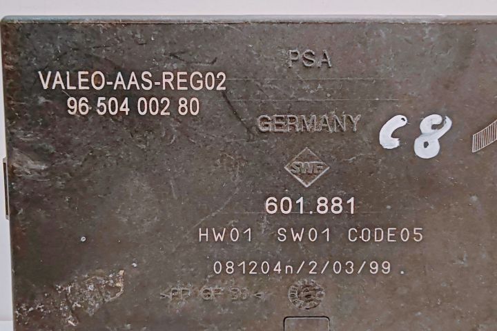 Calculator Confort Modul Senzori de Parcare 9650400280 Peugeot 807 pr