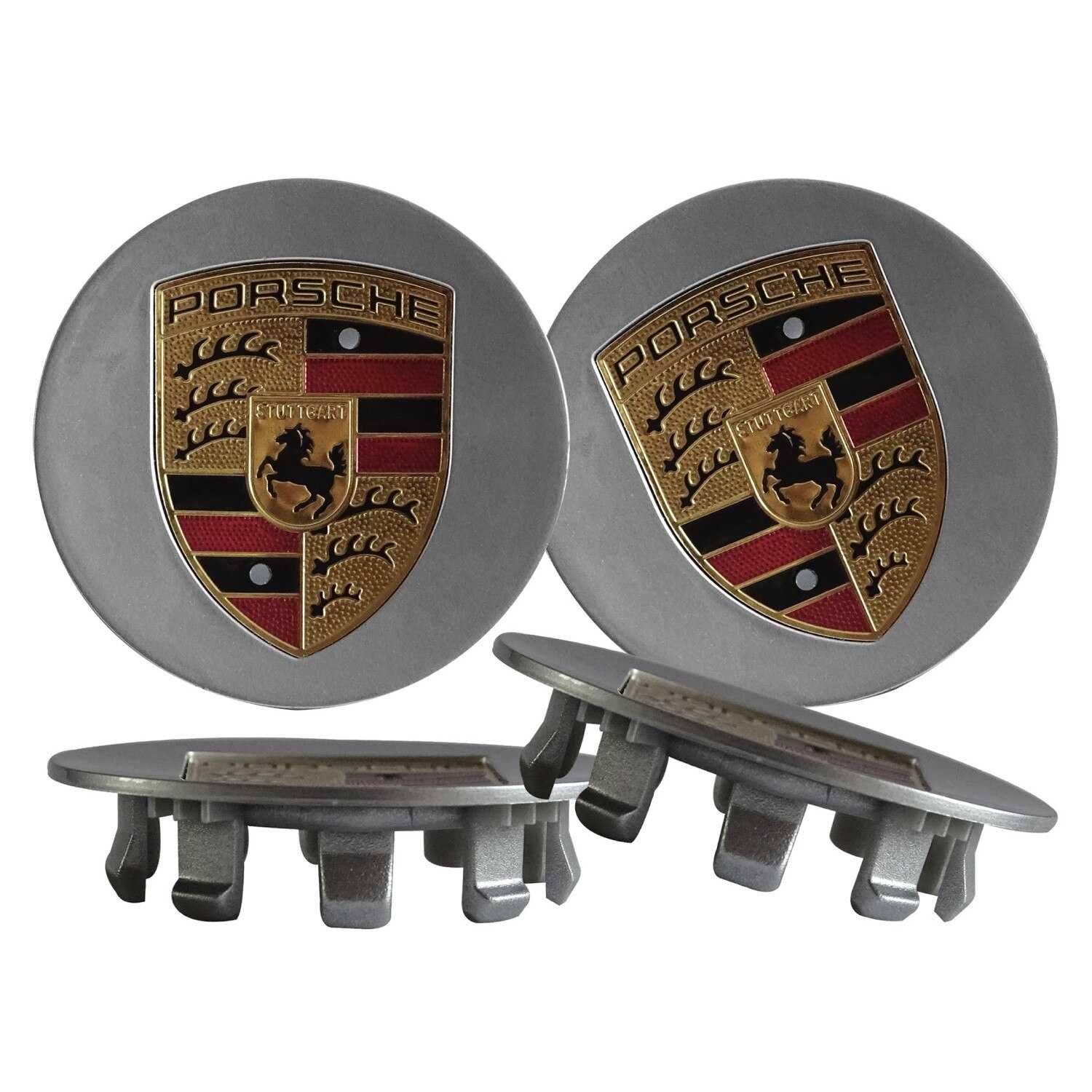 Set 4 Capace jante aliaj Porsche 76mm pentru jante Porsche