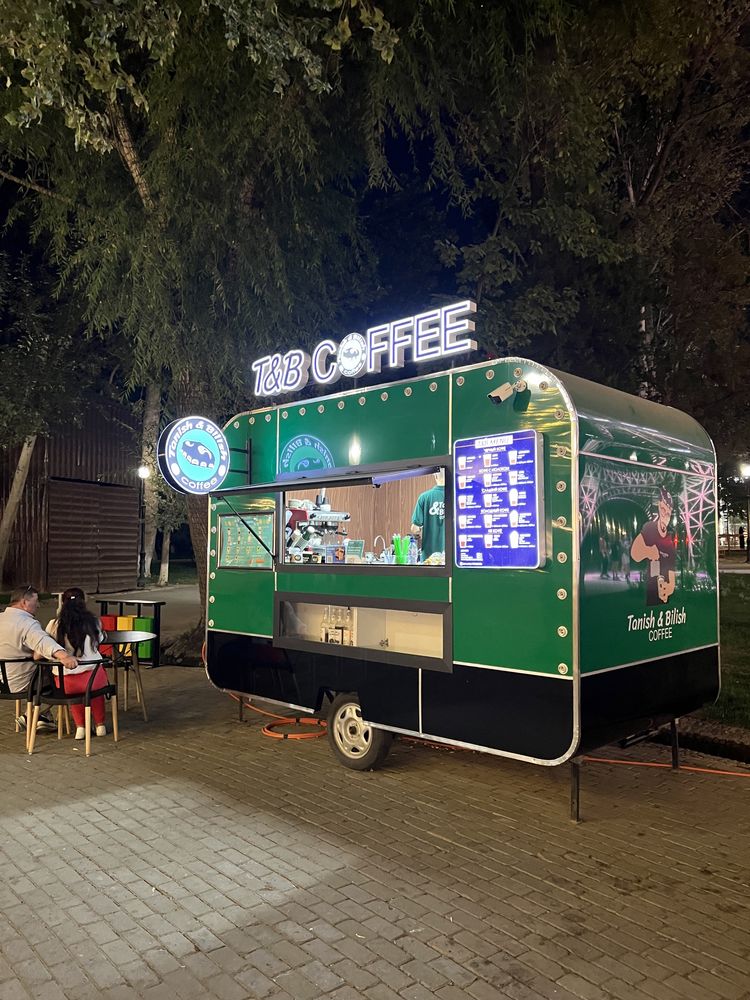 Фудтрак Food truck кофе на колесах прицеп fudtrak Foodtruck
