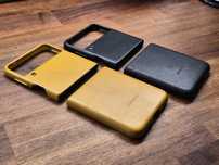 Husa piele Samsung leather cover  Flip 3