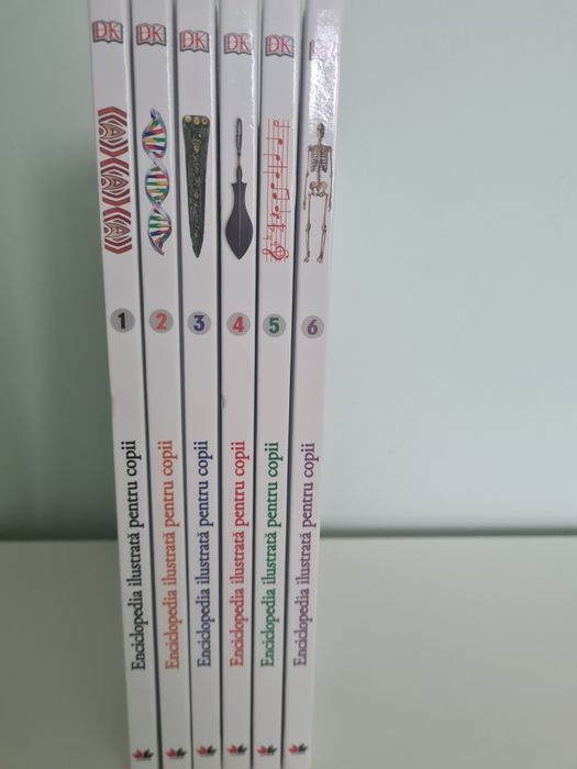 Set 6  volume Enciclopedia ilustrată pentru copii