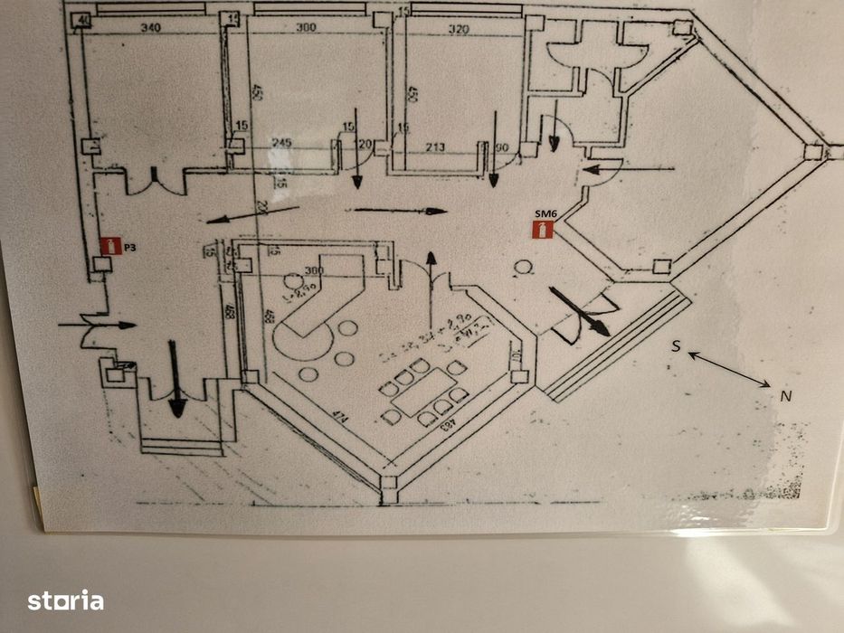 De închiriat spațiu birouri între 100-250mp