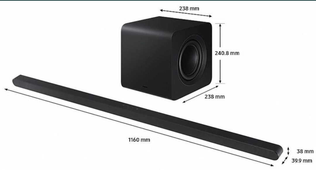 Чисто нов SOUNDBAR Samsung HW Q600/C.