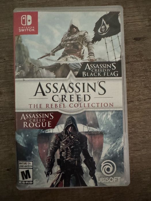 Игра для Nintendo switch 1-2 Assasins creed The rebel collection