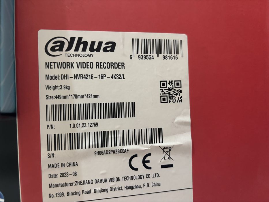 Видеорегистратор Dahua (Dahua Vision) «DHI-NVR4216-16P-4KS2/L».