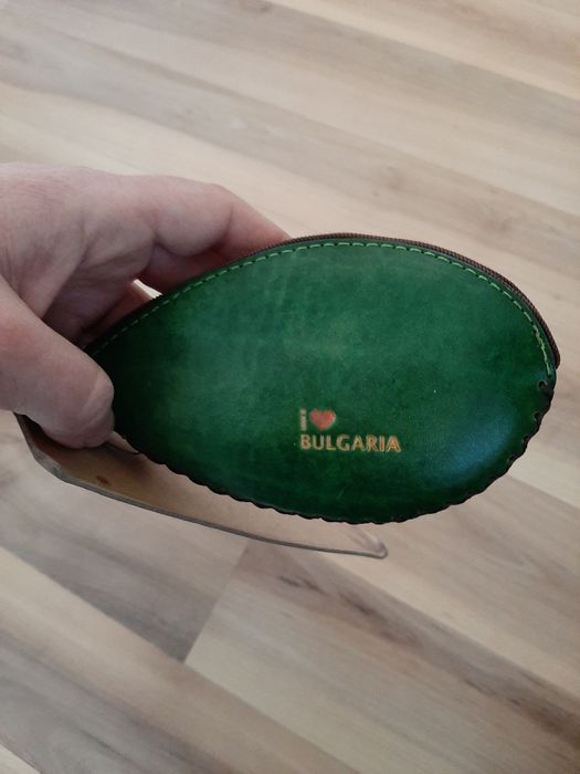 Портмоне, кожено, ръчна изработка