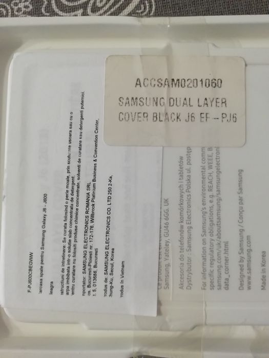 Husă telefon Samsung J6 - 2018