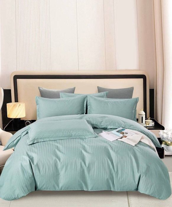 Постельное белье Мерсеризованный Страйп сатин