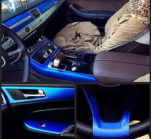 декоративно фолио wrap film series brushed ice blue синьо драскан ...