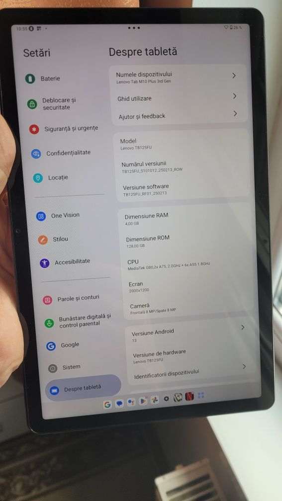 Tableta Lenovo Tab M10 Plus 3rd Gen