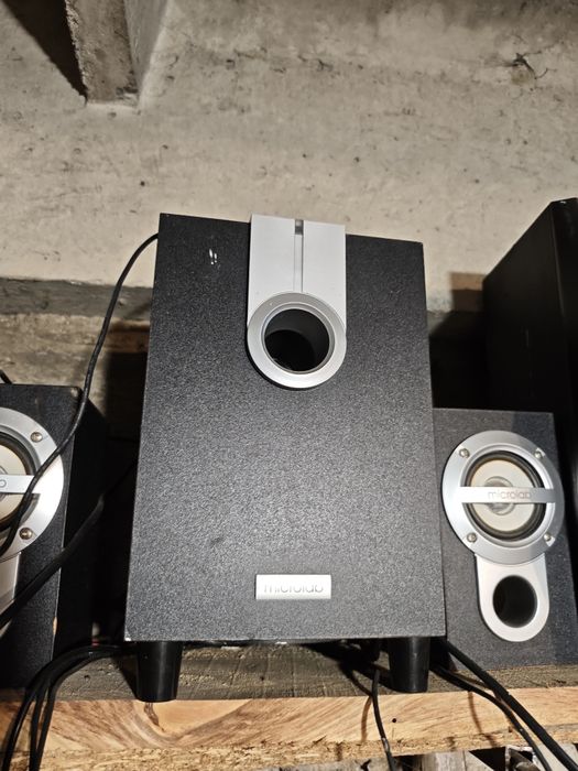 Сабвуфер microlab  и колонки lg