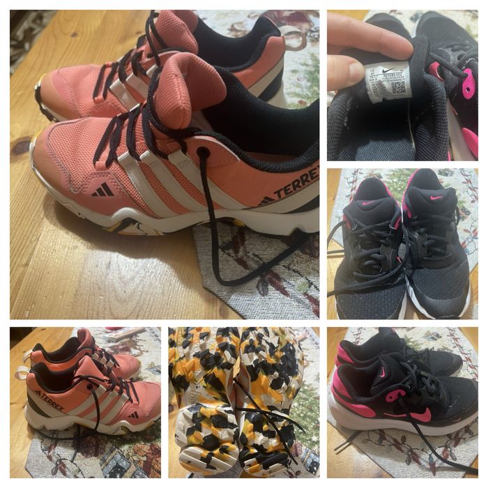 Маратонки Adidas i Nike